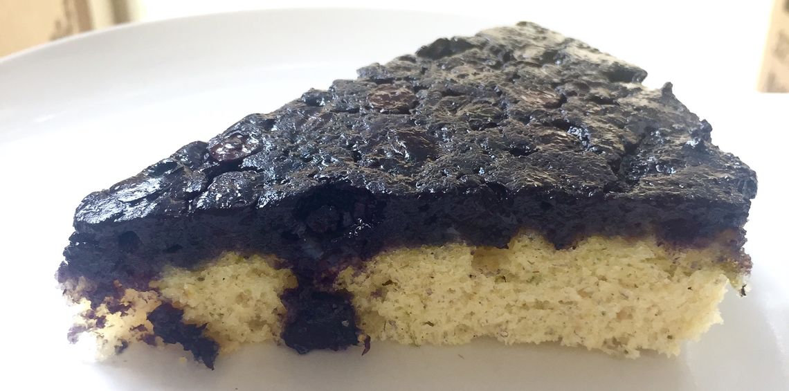 Gluten-Free Blueberry Upside Down Cake